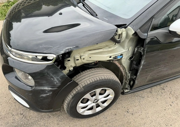 Citroen C3 cena 24999 przebieg: 105000, rok produkcji 2017 z Czeladź małe 301
